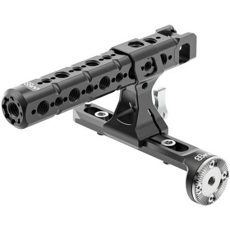 8Sinn Top Handle Pro V2 + Safety Nato Rail with 32mm Arri Rosette - uchwyt górny + szyna NATO z rozetą ARRI 32mm